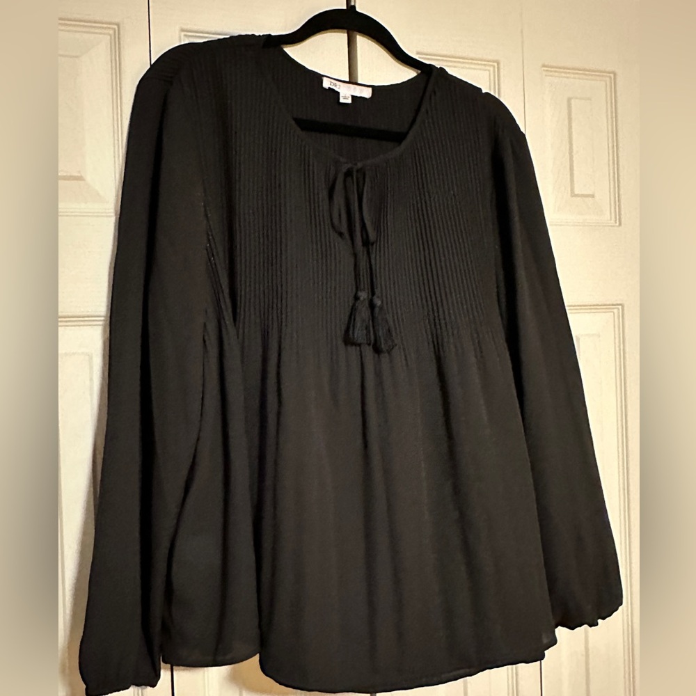 DR2 women’s blouse black from Nordstrom size large